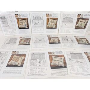 Little House Needleworks Early Americans Series Set Of 9 Cross Stitch Pattern